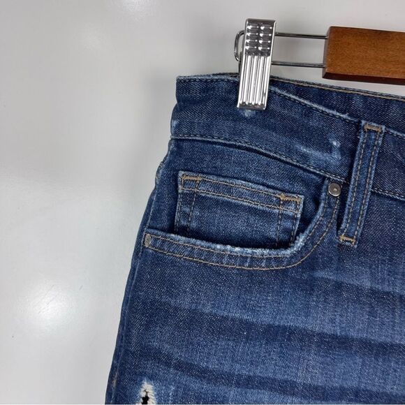 Joe's Jeans The Billie Ankle Relaxed Jeans Distressed Dark Wash Women's Size 28 - Picture 10 of 10